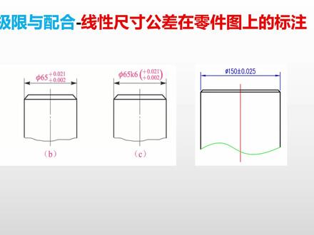 公差配合-零件图上尺寸公差的标注 #机械 #机械基础 #公差 #配合 #公差配合 #互换性 #标准化