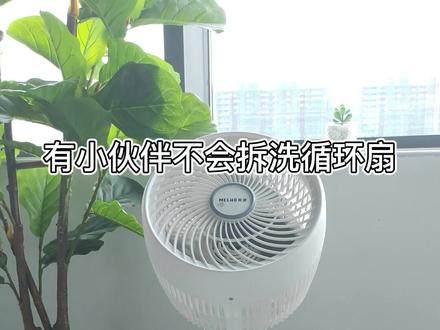 #空气循环扇 #夏季必备 #风扇 #好物推荐 小编给大家演示下如何拆洗空气循环扇和注意的方面