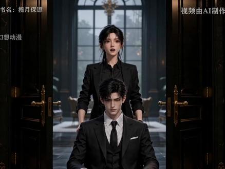 《揽月保镖》第二集,破产少女入职了 #ai漫剧 #揽月保镖 #女生爱看 #搞笑