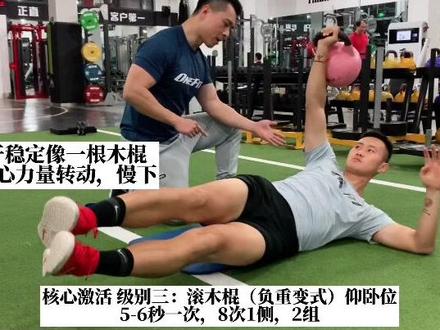 #核心训练 拒绝❌强化你的核心稳定性!
#onefit功能性训练 #健身