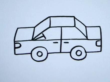 教你用三支笔画小汽车,一看就会#简笔画 #一学就会系列 #启蒙早教 #儿童简笔画 #控笔训练