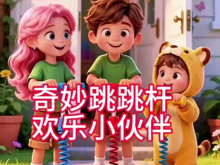 #动漫启蒙教育 #每天更新儿童动画片 #动画小短片分享 #上热门的小动画 #二次元动漫 奇妙跳跳杆欢乐小伙伴