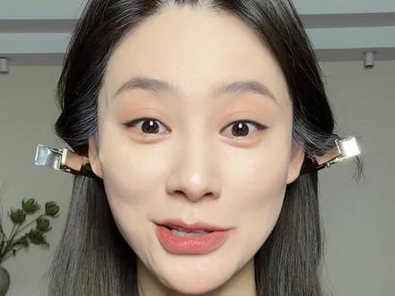 纯新手腮红画法! 学会手法,小脸腮红10s就能搞定!#腮红打法 #腮红 #新手化妆