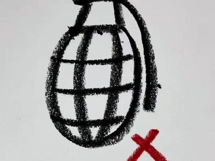 画炸弹表情包 #跟着抖音学画画 #简笔画 #一学就会系列 #画画 #学会快去试试吧🔥