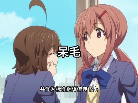 为什么纸片人们都长了呆毛?——肥崽杂谈第二期 #动漫 #二次元 #杂谈 #动画 #呆毛