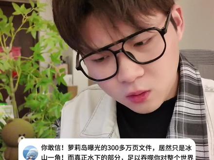 《黑暗之岛》#萝莉岛 #爱泼斯坦案 #网文小说 #暗网