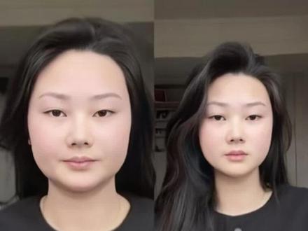 电子剪发足不出户就变美#龙抬头发型我先炫 @抖音小助手 @抖音创作小助手 #八字刘海 #方圆脸