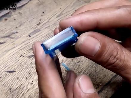 废旧打火机改造福特F150猛禽模型