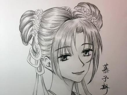 凌妙妙是不是在想慕子期?#凌妙妙 #黑莲花攻略手册 #凌妙妙慕子期 #手绘 #绘画过程 #动漫