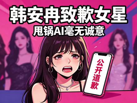 恶意拉踩女星后道歉 韩安冉流量套路玩尽了 #短视频变现#韩安冉 #韩安冉向女明星道歉 #娱乐圈大瓜 #老铁娱乐观察站