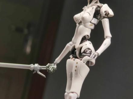 仿生骨骼+全段联动、还有可动眼! GOON潮流人偶×骨科工坊联名 1/12 机械姬!#模型 #胶佬 #拼装模型 #高达 #万代 @DOU+小助手