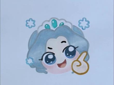 简单易学的和平精英雪国梦幻冰雪女王表情包简笔画,你能找到它吗#雪国梦幻 #冰雪女王和平精英 #表情包简笔画 #儿童简笔画 #幼儿简笔画