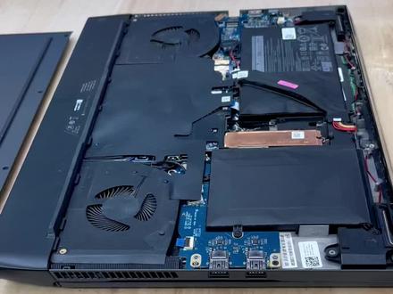 外星人笔记本 M17R2 清灰 换CPU散热硅脂#笔记本维修