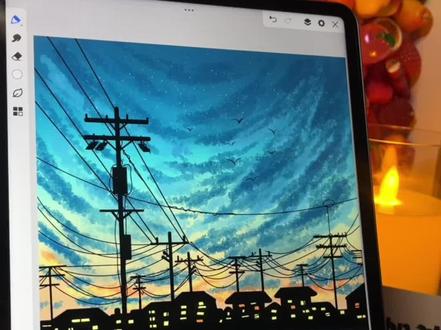 画世界pro临摹绘画 夏日的蓝天☁️
临摹:🍠松鼠旋转#画世界pro #绘画过程 #风景画 #跟着抖音学画画 #画画其实很简单