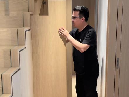 楼梯下的空间这样设计利用率超级高,四舍五入等于多了一个空间#楼梯设计 #装修 #doudream创作者计划 #上热门