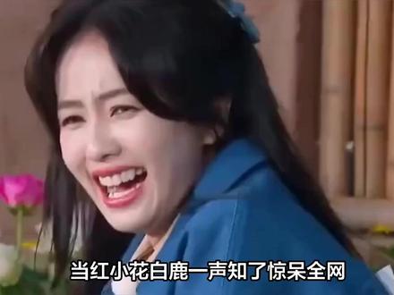 白鹿的动物模仿才艺,如何让她形象#娱乐新闻