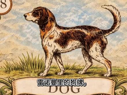 狗牌#星洄雷诺曼 #狗牌 #雷诺曼 #雷诺曼教学 #雷诺曼测试