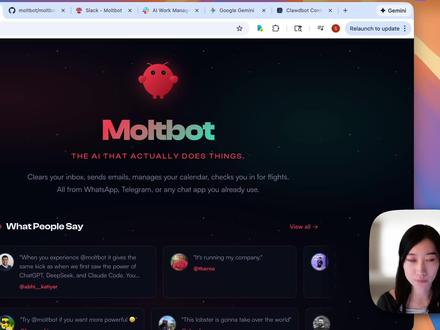 震惊硅谷!Clawdbot免费安装教程2-集成聊天 【硅谷爆火】Clawdbot 完全安装指南:24小时不打工的万能AI助理,小白零基础免费上手! 最近硅谷圈被 Clawdbot 刷屏了!有人命令它去赚钱,有人为了它一口气买了40台 Mac mini。 📅 本期视频内容:Clawdbot 的超强功能演示,手把手演示如何将其连接到常用的聊天软件Slack中,实现远程操控!#clawdbot #moltbot #硅谷ai #人工智能 #vibecoding