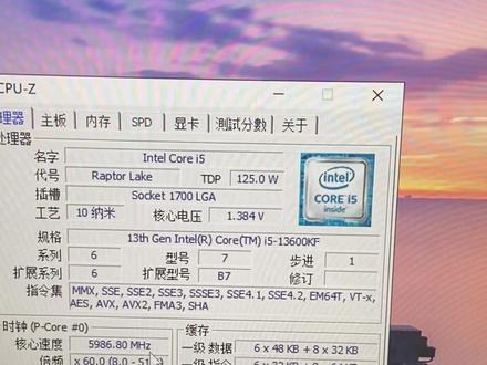 13代CPU还是有点意思的!!是个雕 #电脑 #电脑知识#CPU