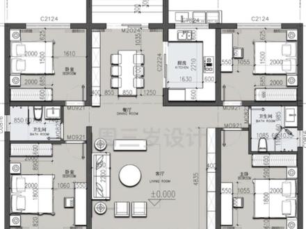 农村自建房最好用的户型? 四叶草户型究竟有哪些优势#自建房