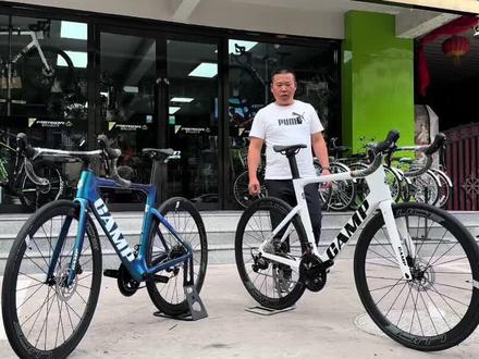 #公路自行车 24款坎普ACE7000到货
采用最新款禧玛诺7120变速系统24速