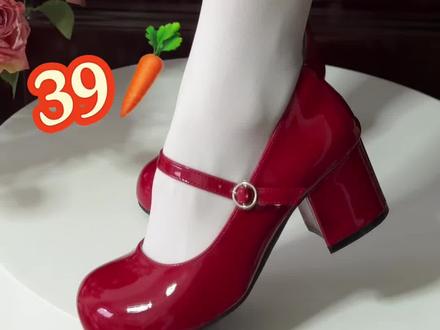 39🥕圆头玛丽珍#鞋控日常 #吃我一波lolita安利 #lo鞋安利 #lolita #lo鞋