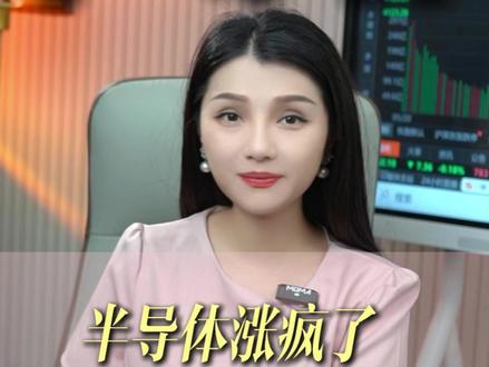 半导体涨疯了现在进是吃ROU是接盘? #股票 #财经 #半导体 #投资