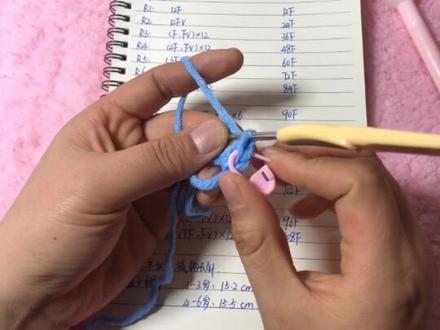 小狐狸护耳帽教程-1 (点击观看完整视频,即可观看5分钟视频)