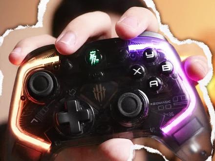 红魔真把你当哥们,红魔幻刃游戏手柄使用体验报告! #红魔幻刃游戏手柄 #双十一手柄推荐 #一花一个新世界