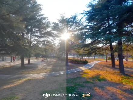 大疆action6色彩还原和加水印太简单了 有手就会#运动相机 #大疆osmo #大疆action4 #大疆action6