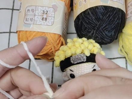 火影忍者之鸣人教程#手工制作 #手工玩偶挂件 #手工