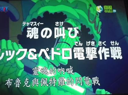 航海王 国语版 #卫视中文台#海贼王