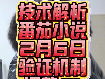 技术解析番茄小说2月6日验证机制调整01 技术解析番茄小说2月6日验证机制调整01#番茄验证机制 #番茄验证期 #技术解析番茄 #技术解析番茄验证