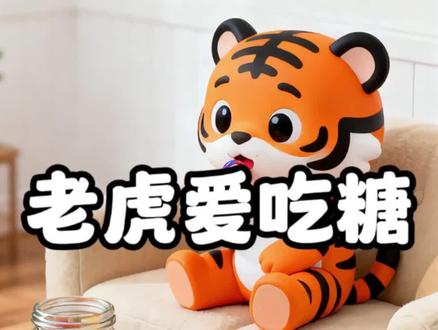 这个可以给爱吃糖果的小朋友看看,0-3岁启蒙益智早教儿歌《老虎爱吃糖》幼儿儿歌,儿童动画片,儿童儿歌,儿歌100首最火#创作灵感 #儿歌 #启蒙早教 #0到3岁早教儿歌 #dou上热门 @DOU+小助手 @DOU+上热门