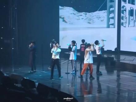 #GOT7#林在范#朴珍荣#段宜恩#王嘉尔 #Jackson#崔荣宰#BamBam#金有谦 特别好听的抒情曲<thank you>live