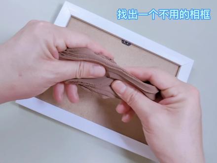 老旧的画框不要扔,用粘土来焕然一新吧,粘土多肉装饰画详细教程~ #粘土 #粘土多肉 #粘土手工 #粘土教程 #粘土画 #粘土画教程 #旧物改造