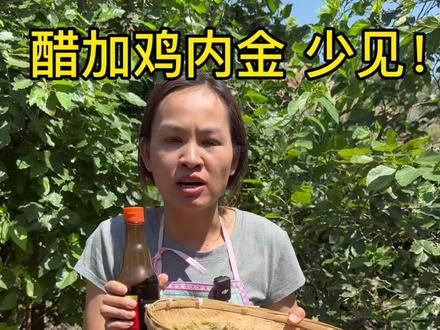 老陈醋加鸡内金,你听说过吗?老一辈的技艺值得被发现! #传统美食#鸡内金#老陈醋#简单易做#记录我的农村生活