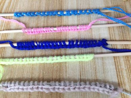 5种毛衣边的起针方法,总有一种你能用得上