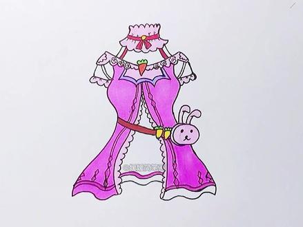 猜猜这是小舞哪个阶段穿的裙子?#画画 #手绘 #斗罗大陆 #小舞