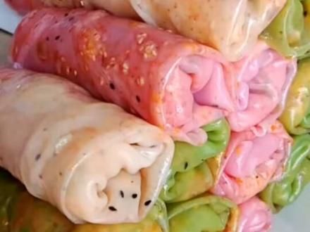 萧县小吃纯手工面皮制作,纯干货请拿走@抖音小助手 @欢乐雪美食培训