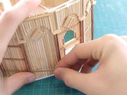 如何用小木棍手工制作精致非常的比萨斜塔