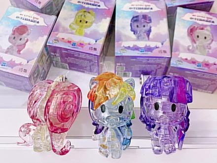 小马宝莉透明积木🦄好喜欢透明的小东西🫧#积木 #水晶积木 #小马宝莉积木 #小马宝莉紫悦 #积木拼搭