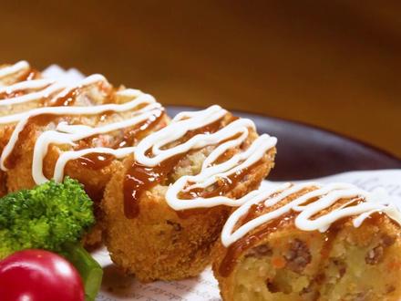 蜡笔小新最喜欢的牛肉可乐饼。包你学会。 #美食