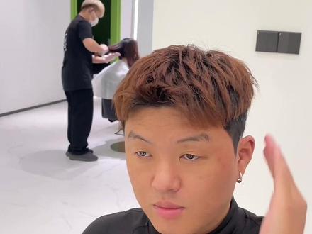 精致男孩的日常、#男士发型 #武汉女发型师喵喵 #服帖烫