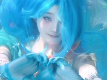 这些水下cos太美了#无忧传媒 #深海少女