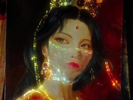 “我本是上帝的信徒,直到我遇到一条美人鱼”#画画 #绘画教程 #二次元 #闪闪发光 #人鱼公主