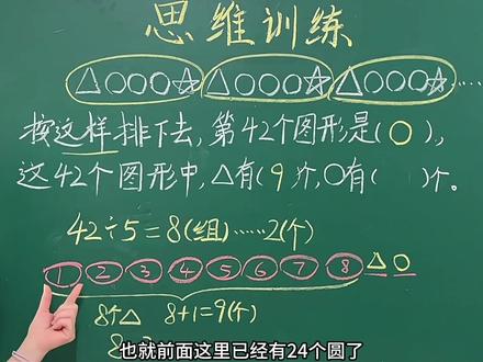 二年级 思维训练 周期问题#二年级数学思维训练题 #二年级数学思维训练题 #二年级数学 #小学数学 #家长收藏孩子受益