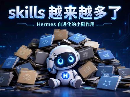 Hermes 更新管家功能,自动帮你清理 skills Hermes 用久了 skills 越堆越多?0.12 版本上线了 Curator 功能,自动帮你打分、合并、归档那些用不上的 skill。视频里讲了触发机制、安全回滚、pin 钉住保护,还有怎么配专用辅助模型,升级完建议先看一遍。
#HermesAgent #Curator #AI工具 #skills管理 #AI教程