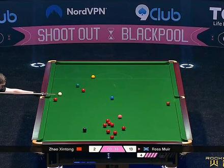 2025单局限时赛,赵心童首秀,这表现能打几分#赵心童 #斯诺克 #丁俊晖