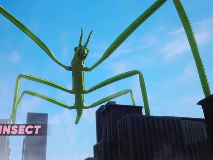 将昆虫放大1000倍有多大 放大后的昆虫放在城市中进行大小对比,你知道哪一个最大吗。#拒绝废话#科普#冷知识 #科普知识 #自然科普